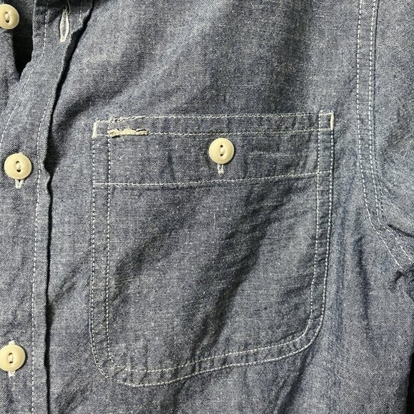 Ralph Lauren Denim & Supply Shirt Womens S Cotton Chambray Western Button Up - Picture 3 of 7